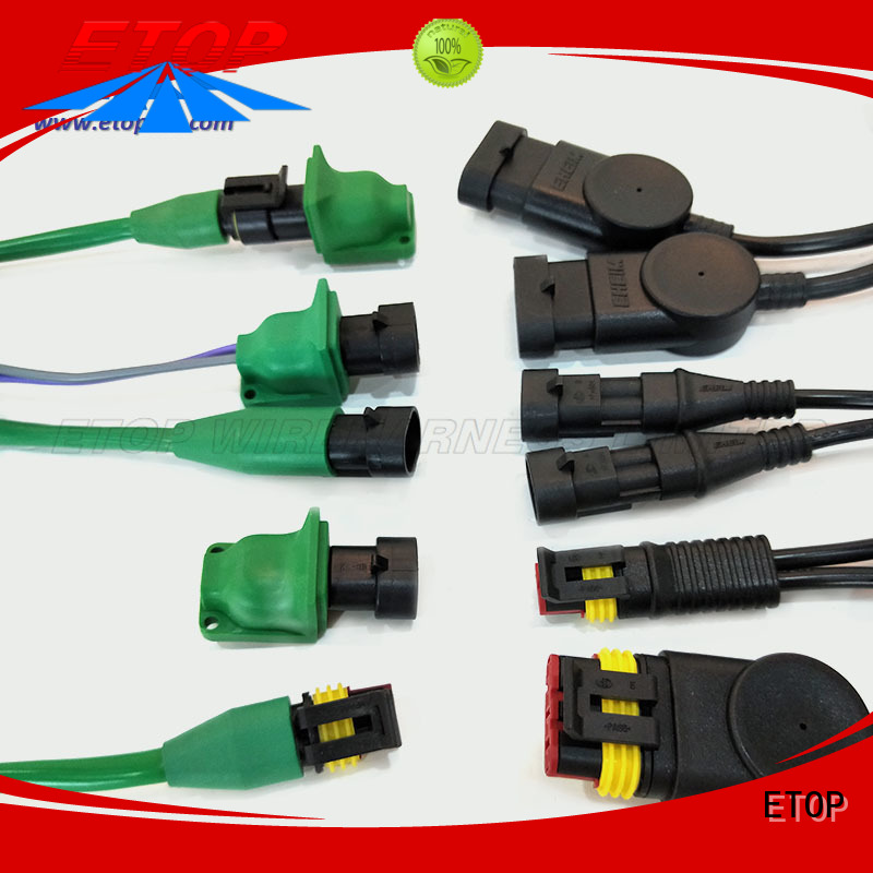 ETOP overmolded connectors great for global automotive industry
