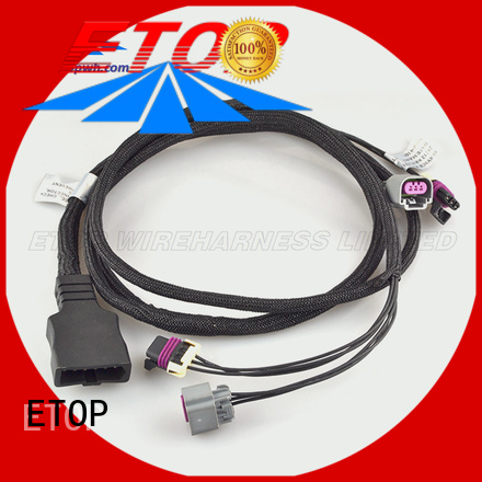 ETOP custom auto wiring harness perfect for automotive companies