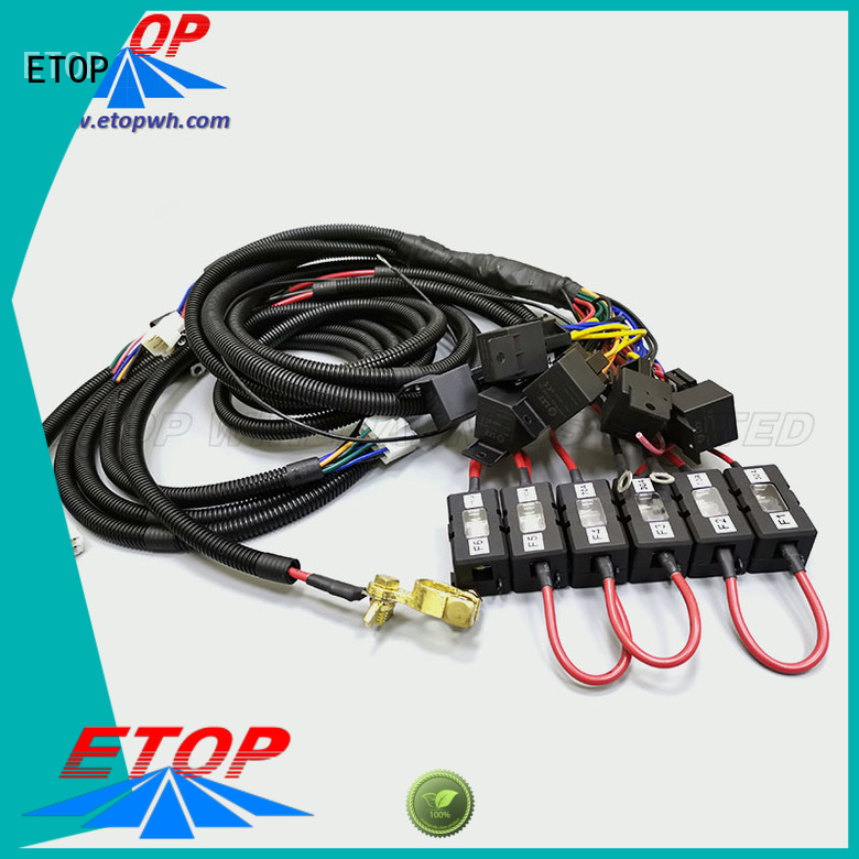 ETOP auto wire harness popular for automotive market