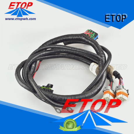 ETOP custom wiring harness popular for automotive industry