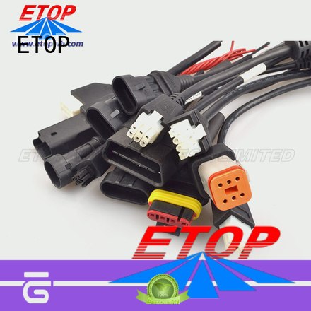 ETOP professional connector overmolding ideal for world automobile industry