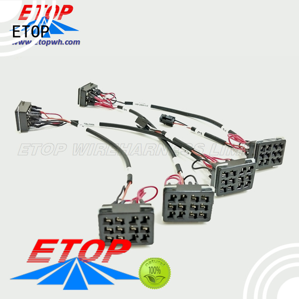 ETOP cable assembly indispensable for game machine manufacturer