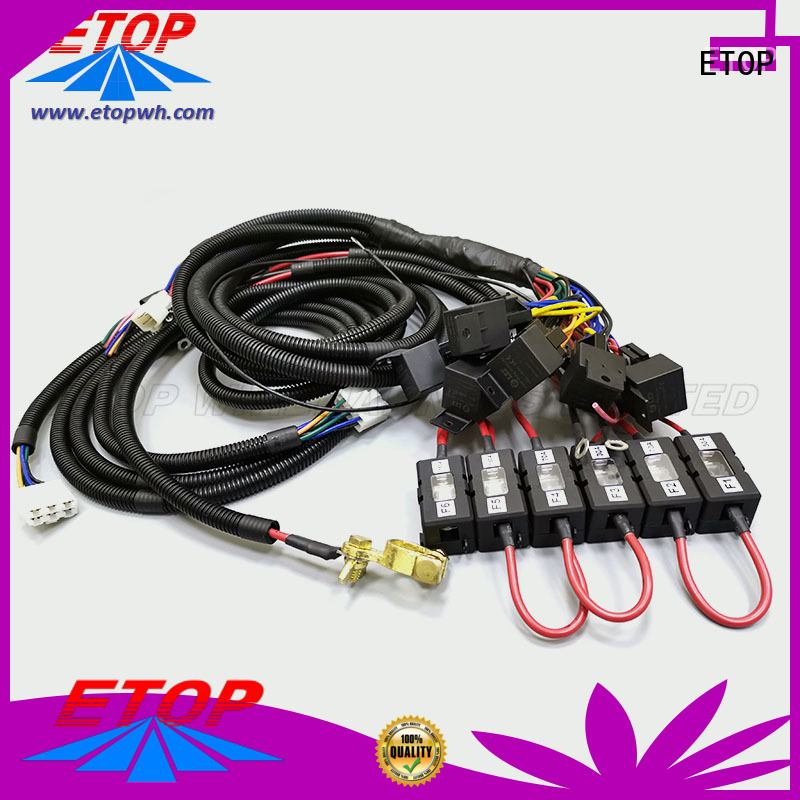 ETOP professional vehicle wiring harness ideal for auto company