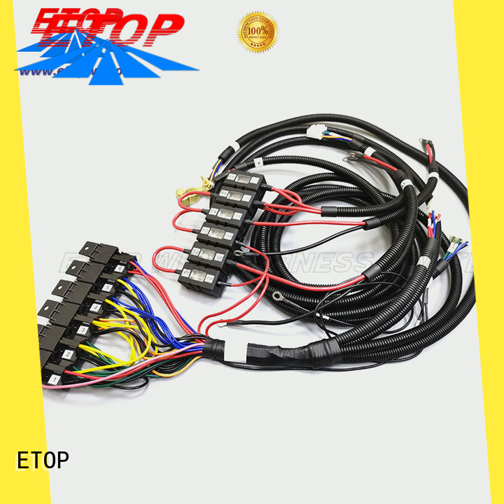 ETOP high performance auto wiring harness ideal for auto company