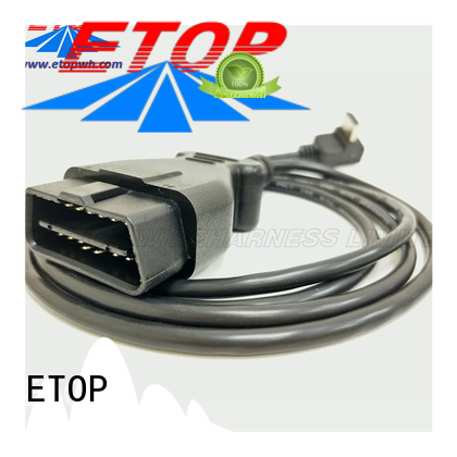 ETOP diagnostic connectors needed for vehicle diagnostic system