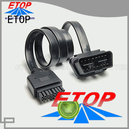 ETOP car diagnostic cables widely employed for truck diagnostic system
