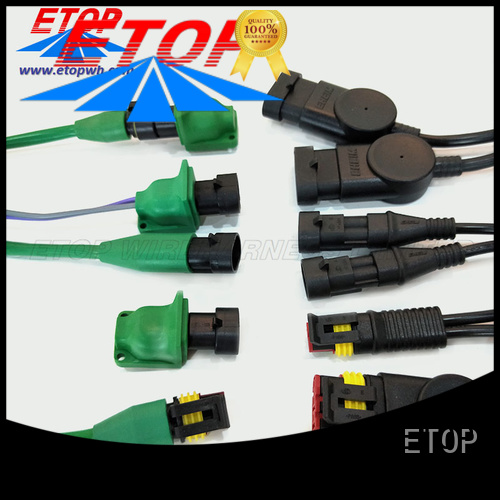 ETOP overmolded connectors widely applied for world automobile industry