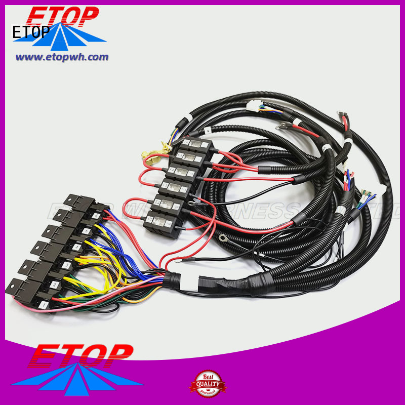 ETOP professional car wiring harness perfect for auto company