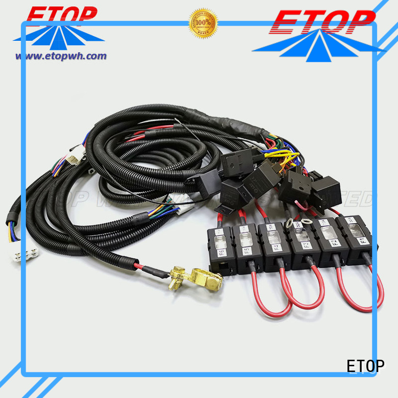 ETOP car wiring harness best choice for global automotive market