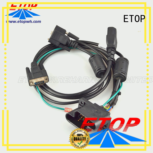 ETOP power custom wire assemblies popular for