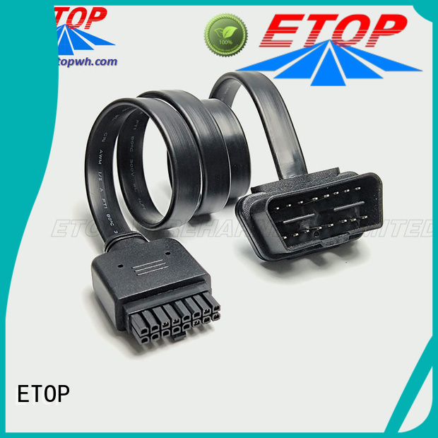 ETOP car diagnostic cables widely employed for car diagnostic system