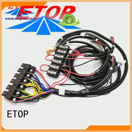 ETOP automotive wiring harness manufacturers popular for automotive industry