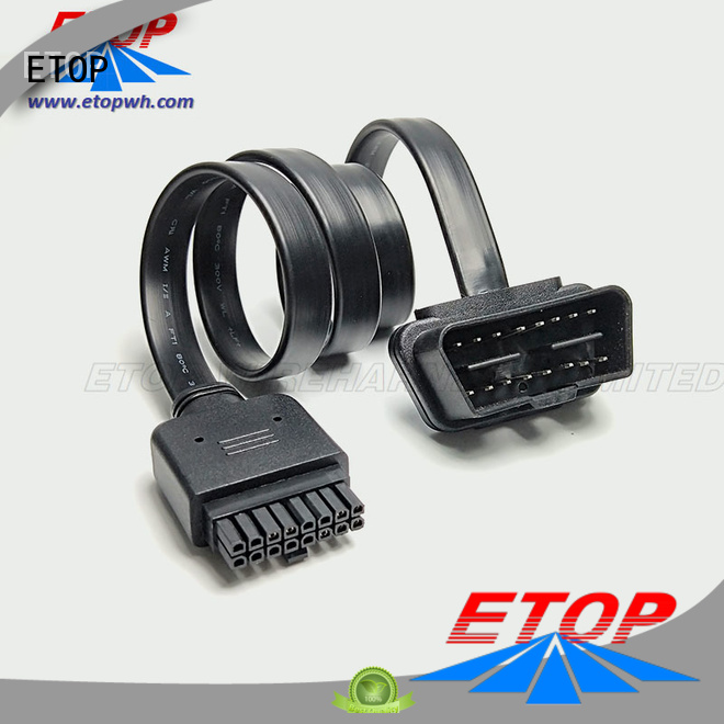 durable diagnostic connectors widely applied for vehicle diagnostic system