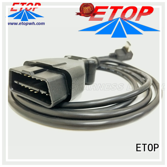 ETOP diagnostic cables widely employed for heavy truck