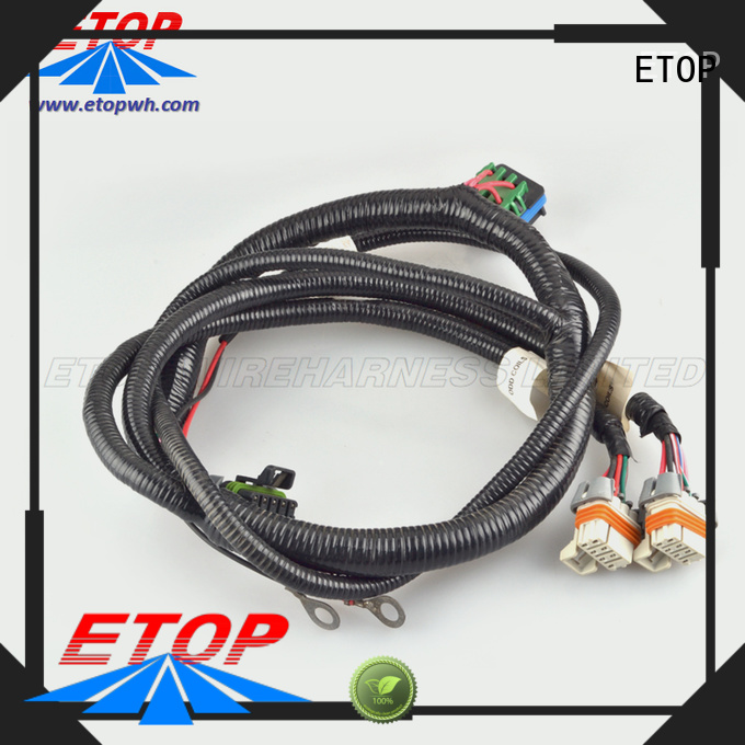 ETOP high performance auto wire harness ideal for auto company