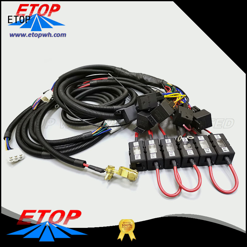 ETOP customized wiring harness suitable for global automotive industry