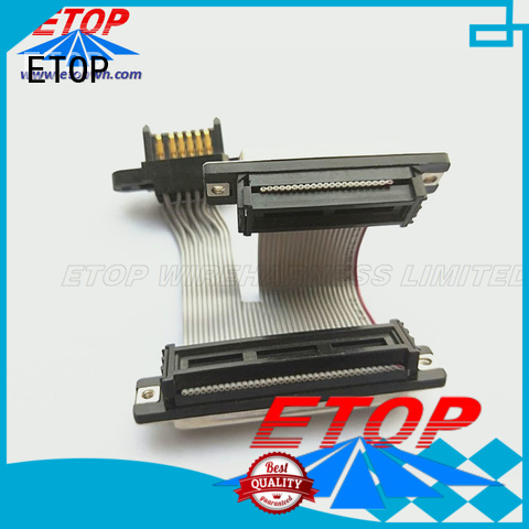 ETOP custom molded cable assemblies suitable for medical equipment