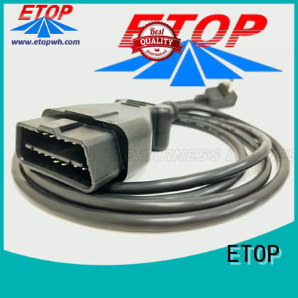 ETOP vehicle diagnostic cables indispensable for cars
