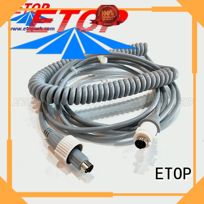 ETOP customized moulded cable widely employed for hospital equipment