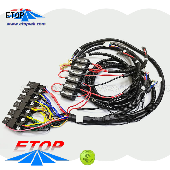 ETOP customized auto wire harness motor industry