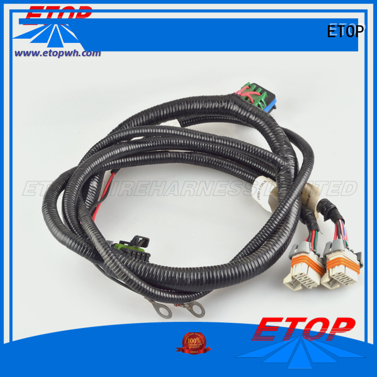 ETOP high performance custom wiring harness optimal for car industry
