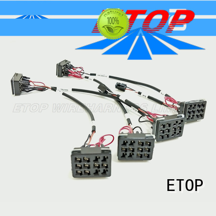 ETOP power electric wiring harness widely employed for game machine manufacturer