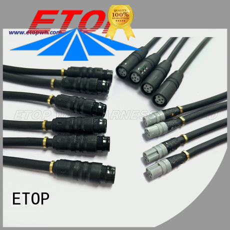 ETOP waterproof cable assembly very useful for automobile