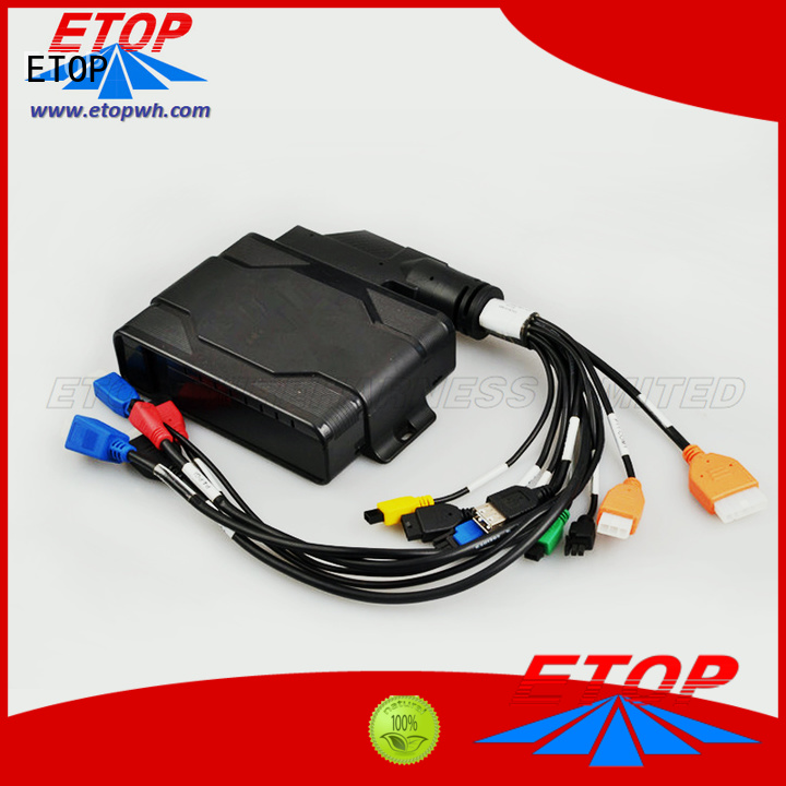 ETOP customized vehicle wire harness great for auto industry