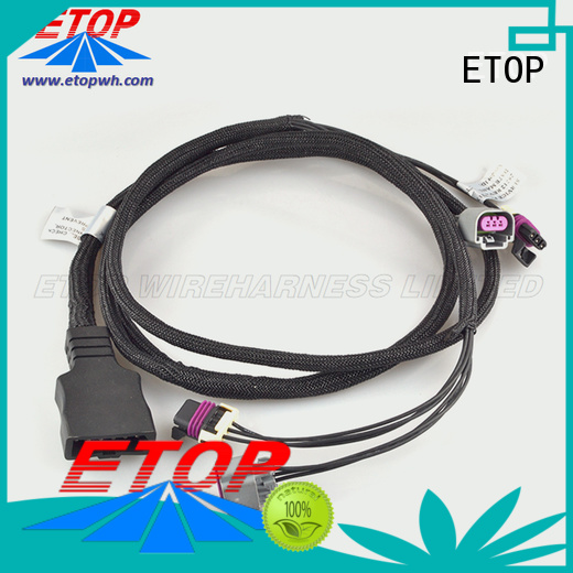 ETOP good quality custom wiring harness great for automotive market