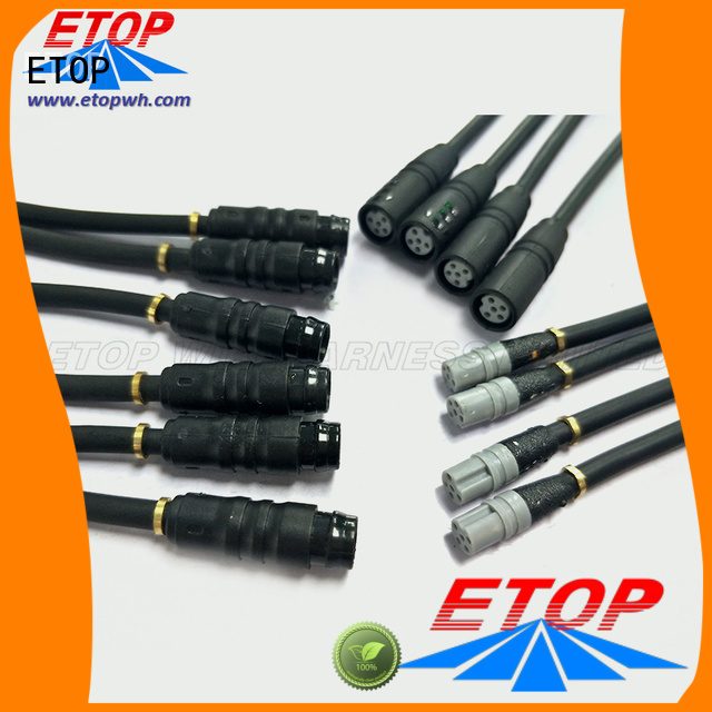 ETOP professional waterproof cable assembly very useful for