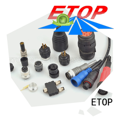 ETOP professional electrical connectors widely applied for automotive market