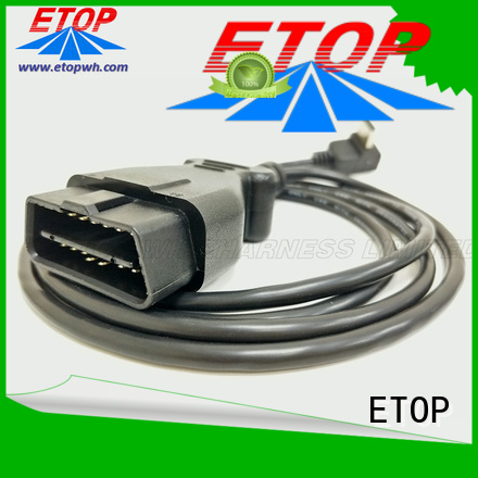 ETOP good quality diagnostic connectors widely used for car diagnostic system