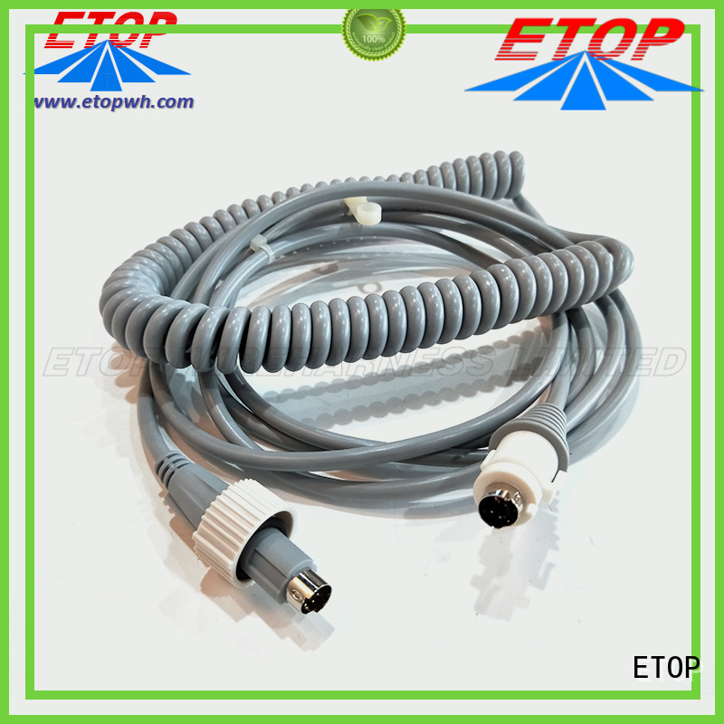 ETOP moulded cable popular for hospital equipment