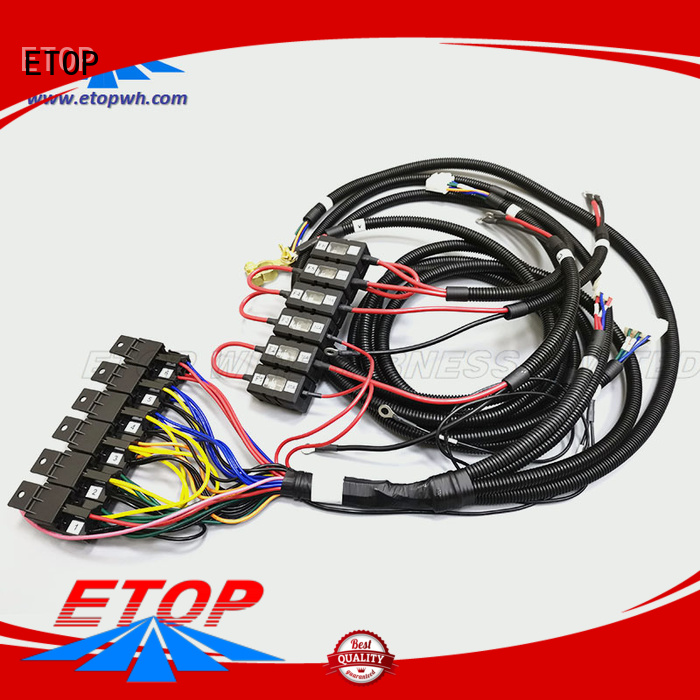 ETOP customized cable assembly great for car industry