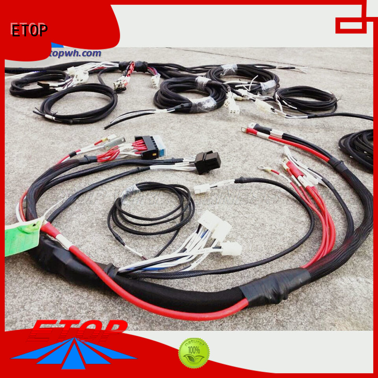 ETOP custom auto wiring harness suitable for motor industry