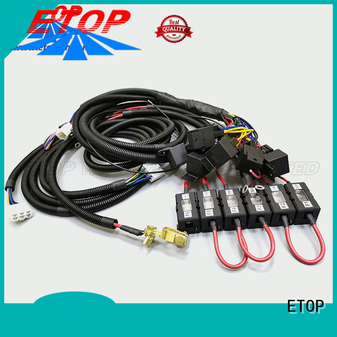 ETOP customized cable assembly best choice for car industry