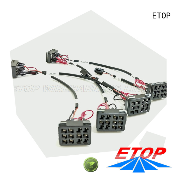 ETOP wire harness popular for game machine manufacturer