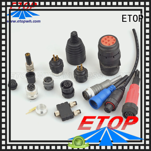 ETOP durable overmolded connectors perfect for auto industry