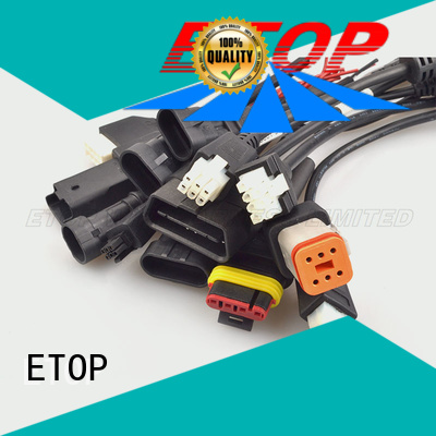 ETOP reliable connector overmolding widely applied for world automobile industry