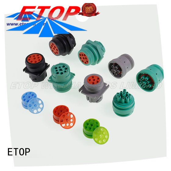 ETOP obd connectors widely employed for automobile industry