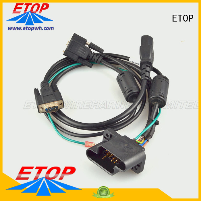 ETOP good quality custom wire assemblies very useful for game machine