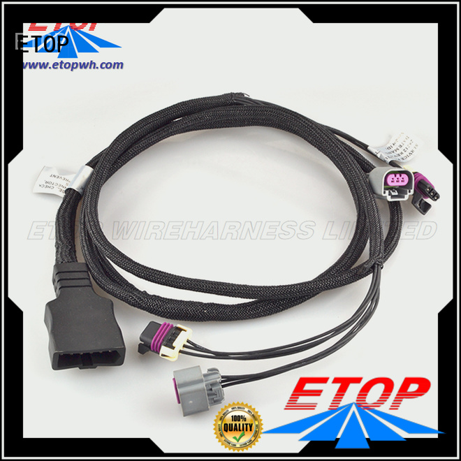 ETOP good quality custom wiring harness popular for car industry