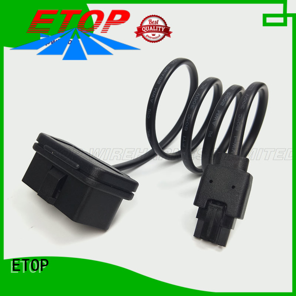 car diagnostic cables very useful for vehicle diagnostic system ETOP