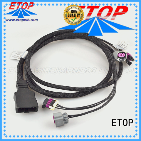 ETOP professional automotive wiring harness manufacturers automotive supplier industry