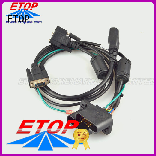 ETOP molded cable assemblies excellent for medical supplies