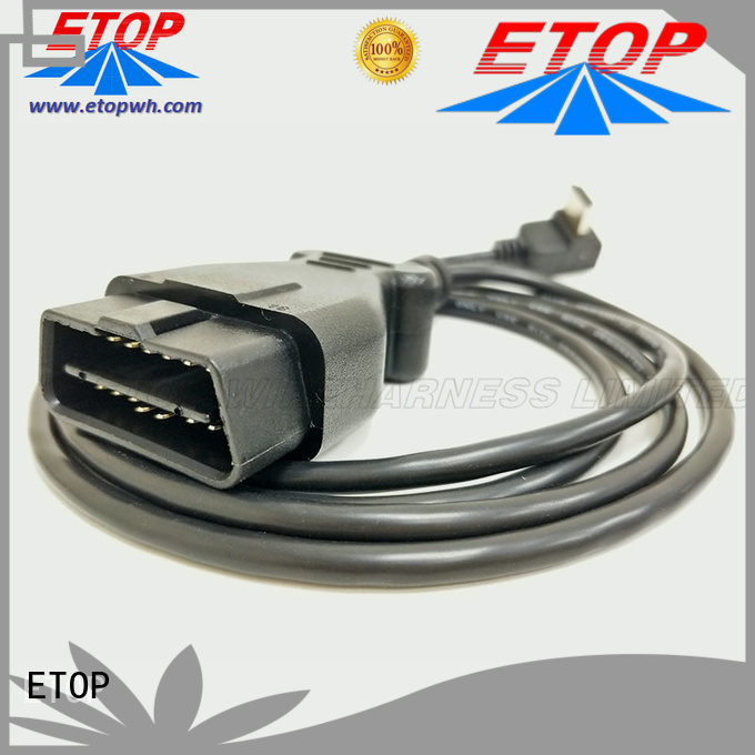 ETOP car diagnostic cables widely applied for truck diagnostic system