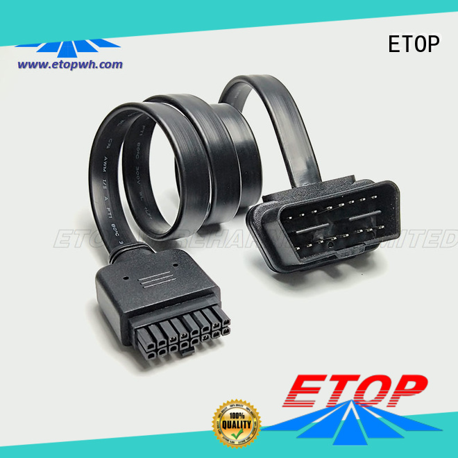 ETOP good quality vehicle diagnostic cables heavy truck