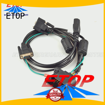 ETOP high performance molded cable assemblies excellent for medical supplies