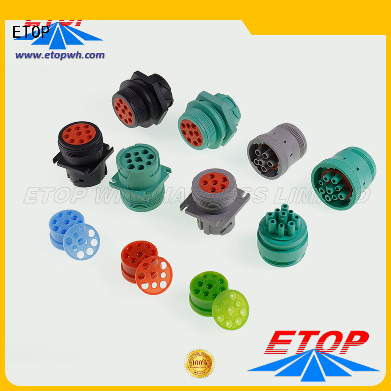 ETOP diagnostic connectors widely employed for