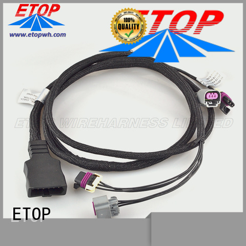 ETOP durable custom wiring harness best choice for global automotive industry